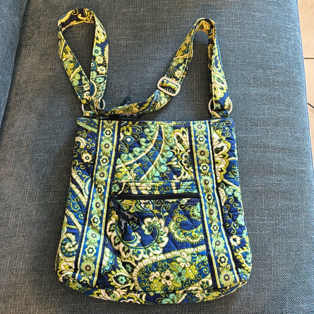 Vera Bradley Paisley Cross Body Bag